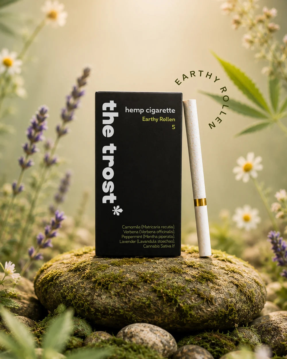 The Trost Rollens Hemp Herbal Cigarettes - Earthy Rollen