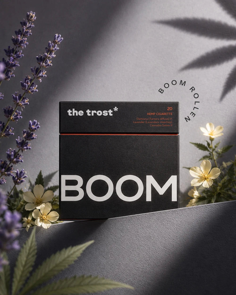 The Trost Rollens Hemp Herbal Cigarettes - Boom