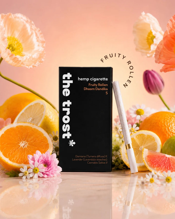 The Trost Rollens Hemp Herbal Cigarettes - Fruity Rollen
