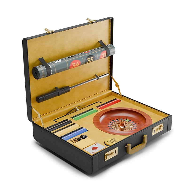 EUME Ace Limited Edition – Portable Roulette & Poker Set