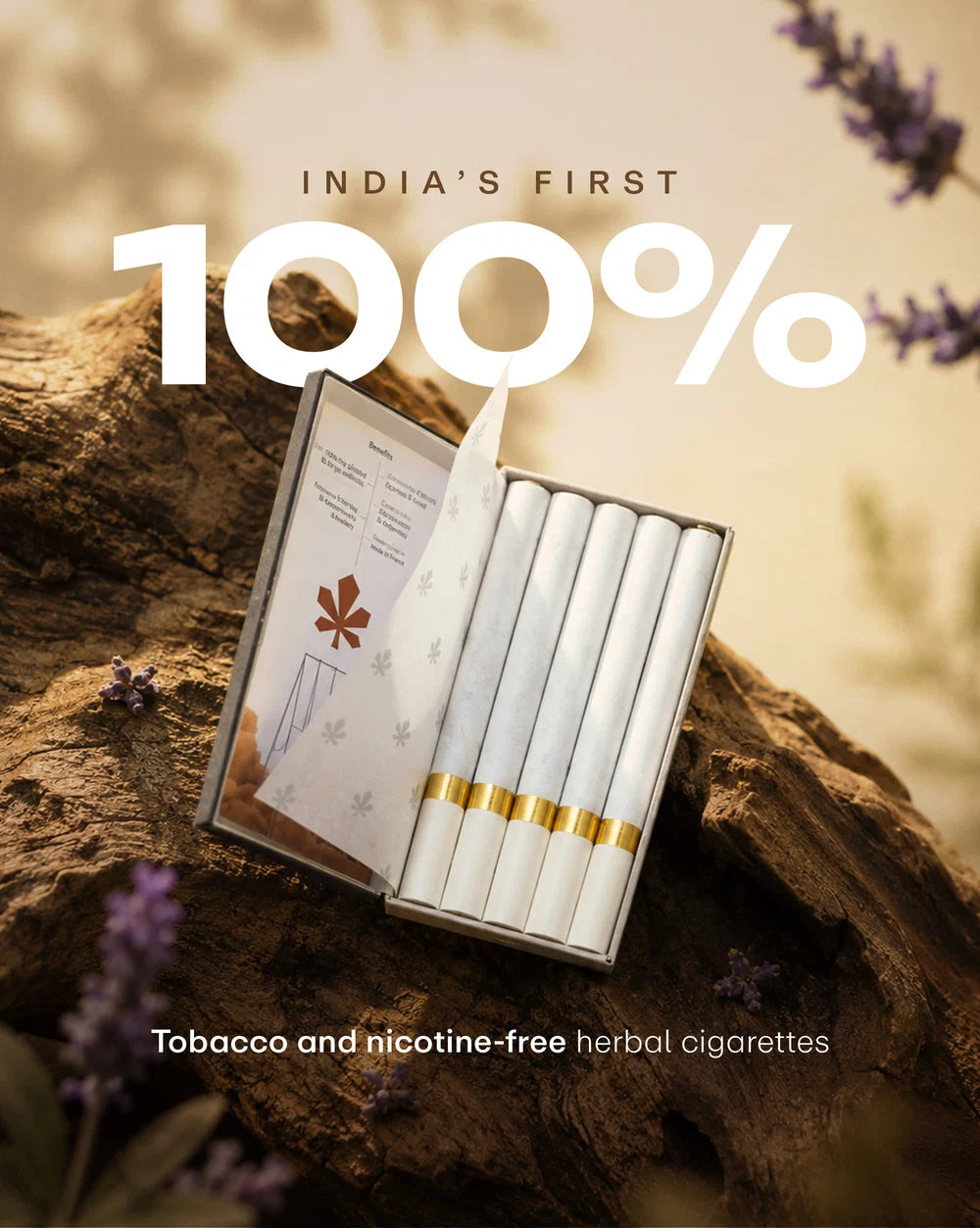 The Trost Rollens Hemp Herbal Cigarettes - Earthy Rollen