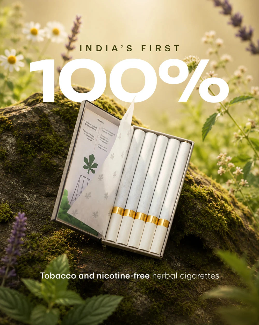 The Trost Rollens Hemp Herbal Cigarettes - Earthy Rollen