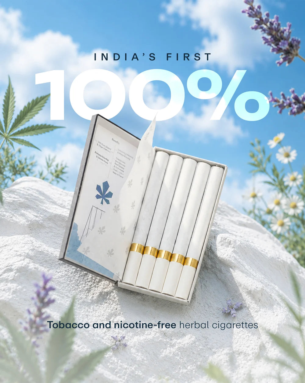 The Trost Rollens  Hemp Herbal Cigarettes - Smoky Rollen
