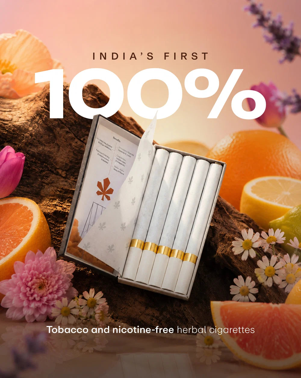 The Trost Rollens Hemp Herbal Cigarettes - Fruity Rollen