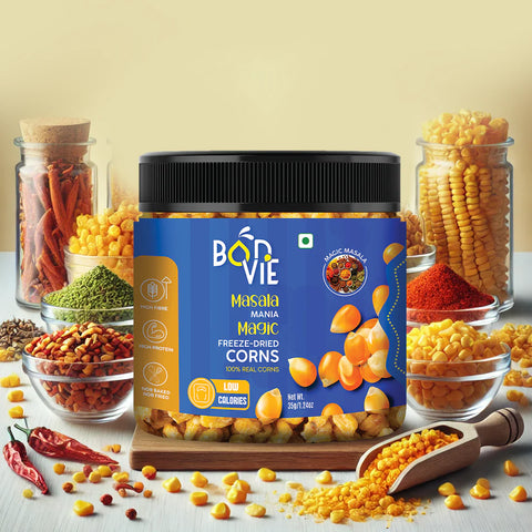Bonvie Freeze Dried Masala Corn 35 gm