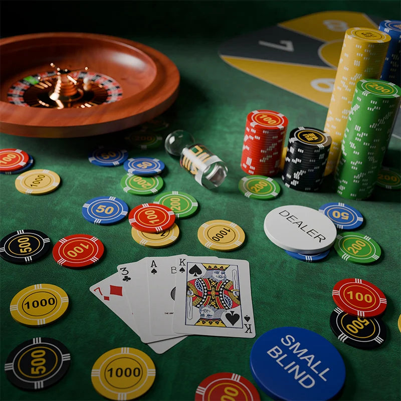 EUME Ace Limited Edition – Portable Roulette & Poker Set