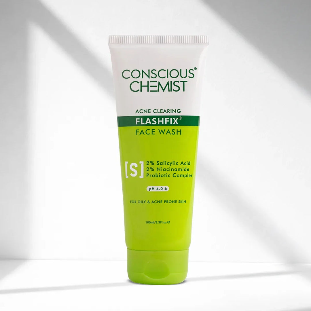 Oil Control & Acne Clearing Exfoliating Face Wash | AHA, BHA & CICA Extract
