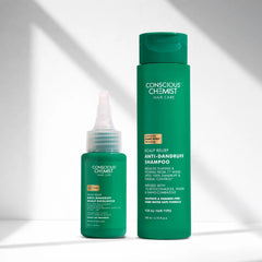 Anti-Dandruff Scalp Relief Duo | Scalp Exfoliator & Shampoo