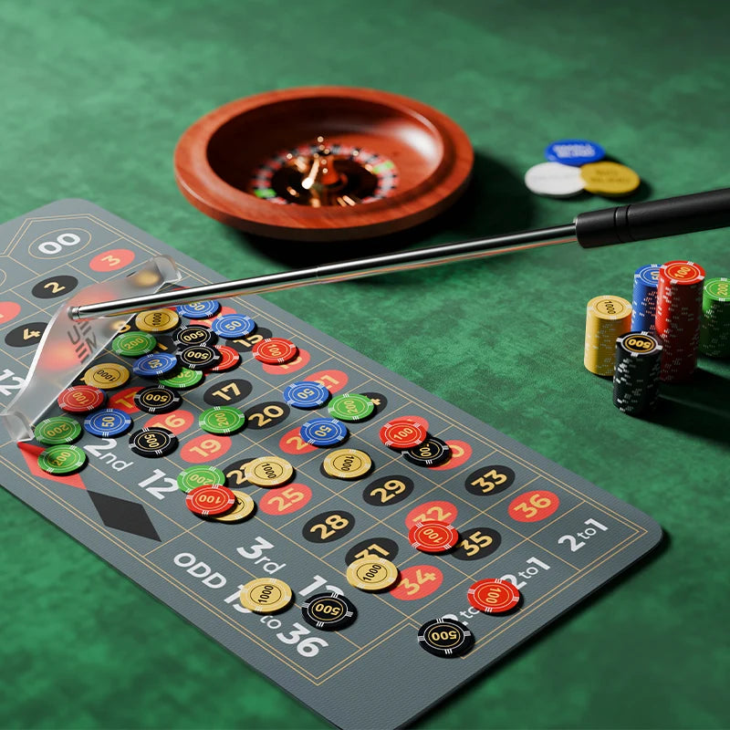 EUME Ace Limited Edition – Portable Roulette & Poker Set
