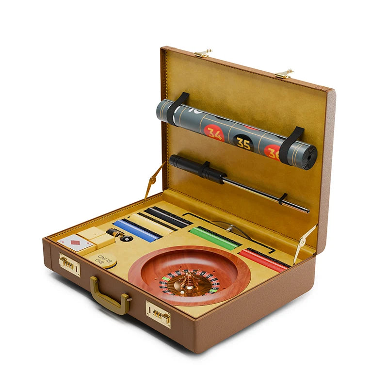 EUME Ace Limited Edition – Portable Roulette & Poker Set