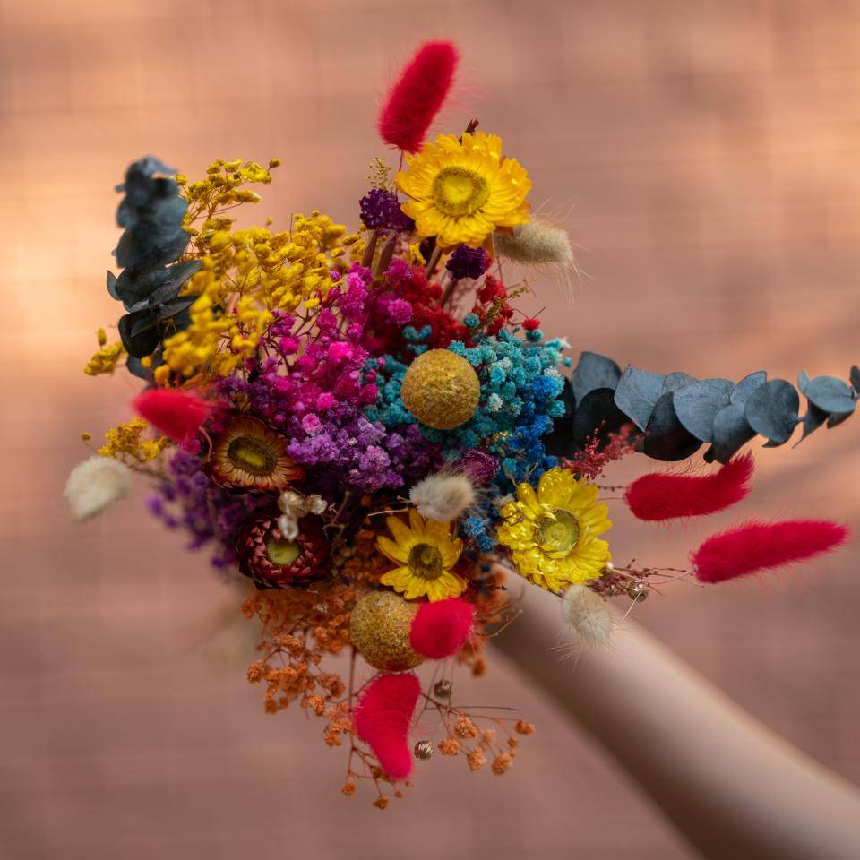 Whisper Bunch Dried Flower Bouquet for Vase Decor & Home Styling | ArteCasa