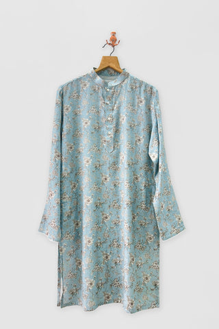 Adam Leaves Arya- men's Linen Kurta