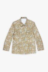 Adam Leaves Aspen - Men's hemp printed jacket