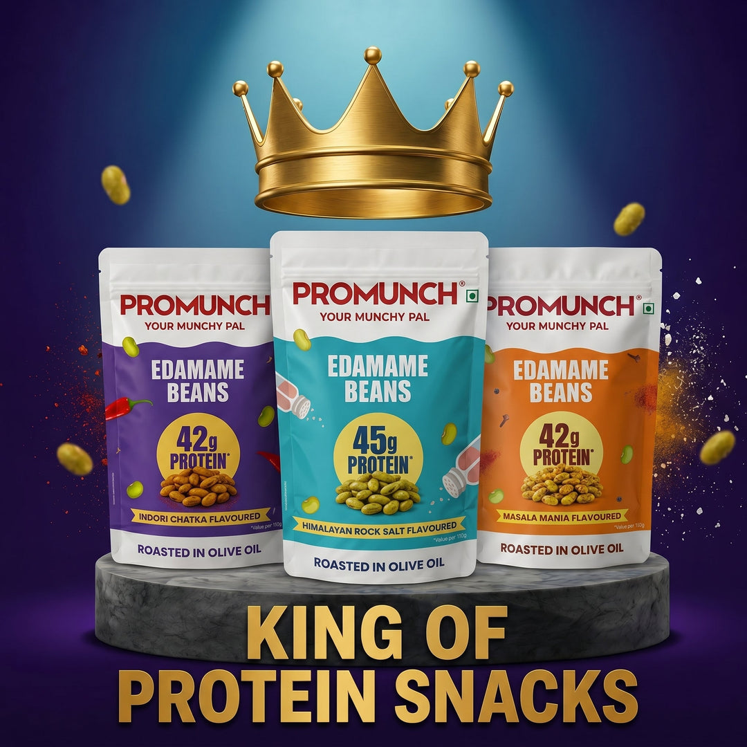 PROMUNCH Roasted Edamame Beans Combo