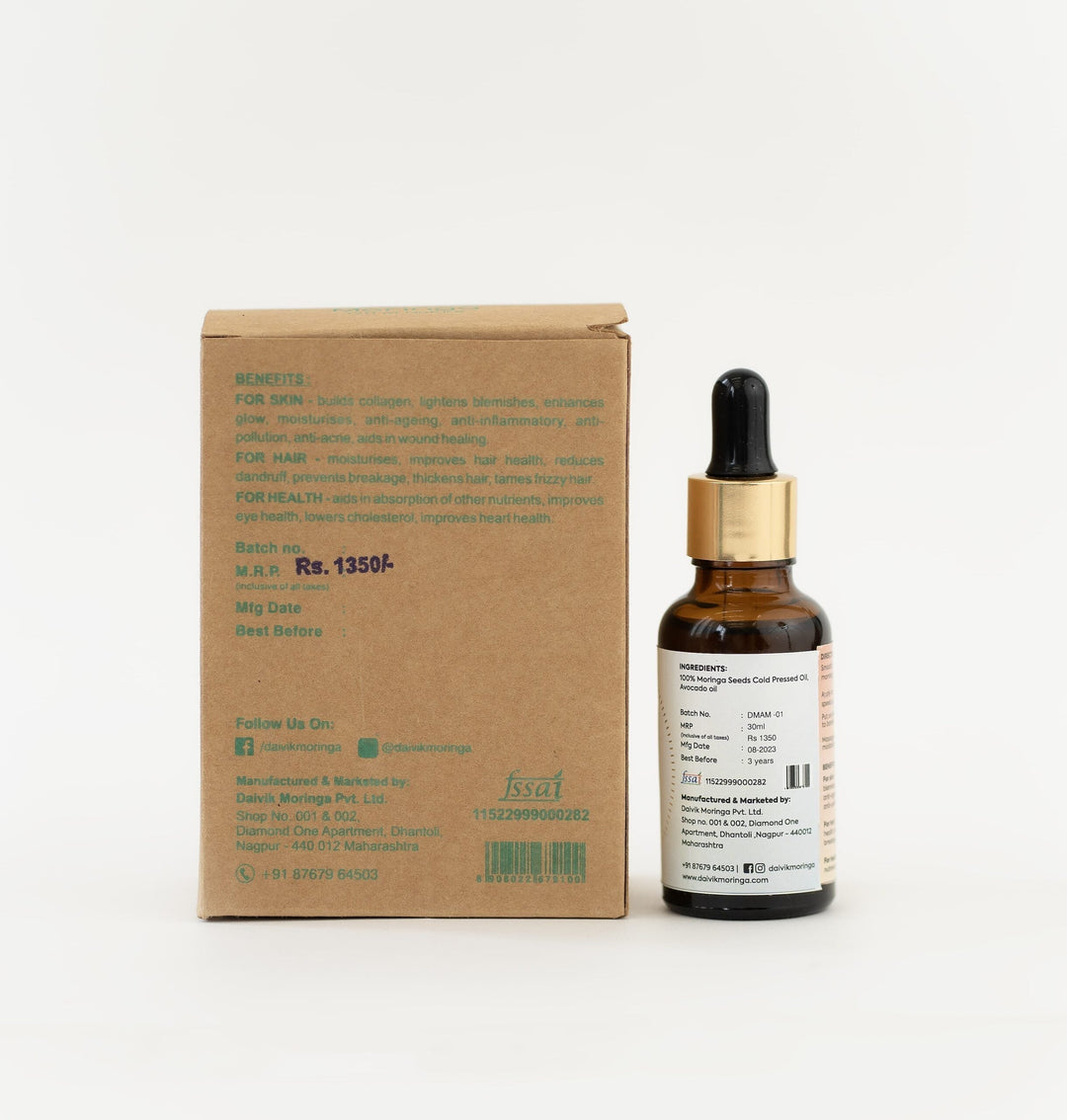 Avomoringa Oil