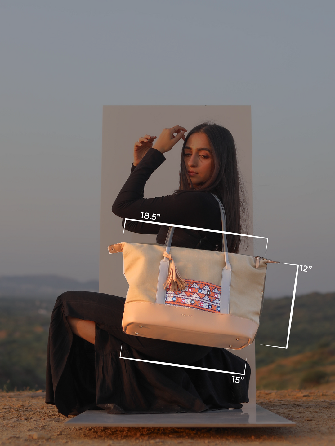 AXTRACT The Weekender - BEIGE