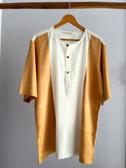 Aadya Moda Men's Kala Cotton Sunrise Breeze Men's Shirt