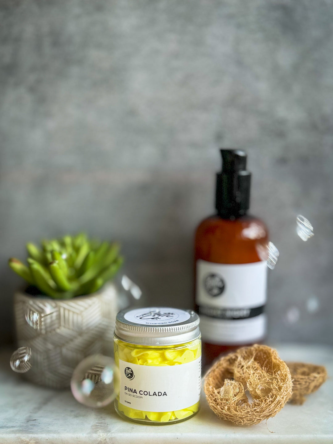 Batti & Co. Pina Colada Whipped Soap 70g