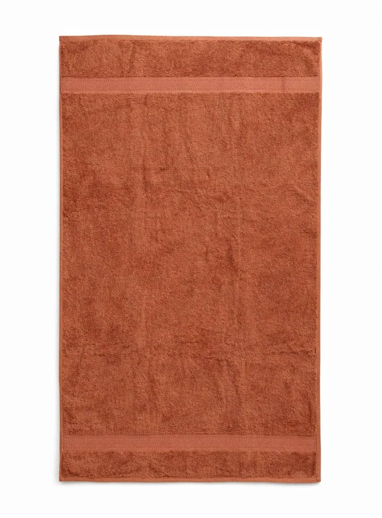 Bamboo Bath Towel – Ultra Soft, Quick Dry & Eco-Friendly Luxury Care | Rust and Beige | Pack of 2