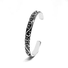 Triben - Sterling Silver Men's Cuff Bracelet