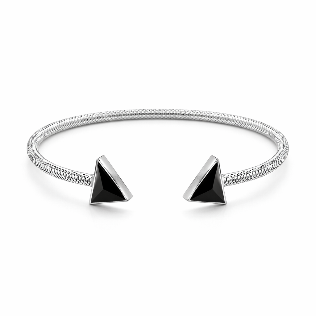 Flexi Cuff bangle in  sterling silver