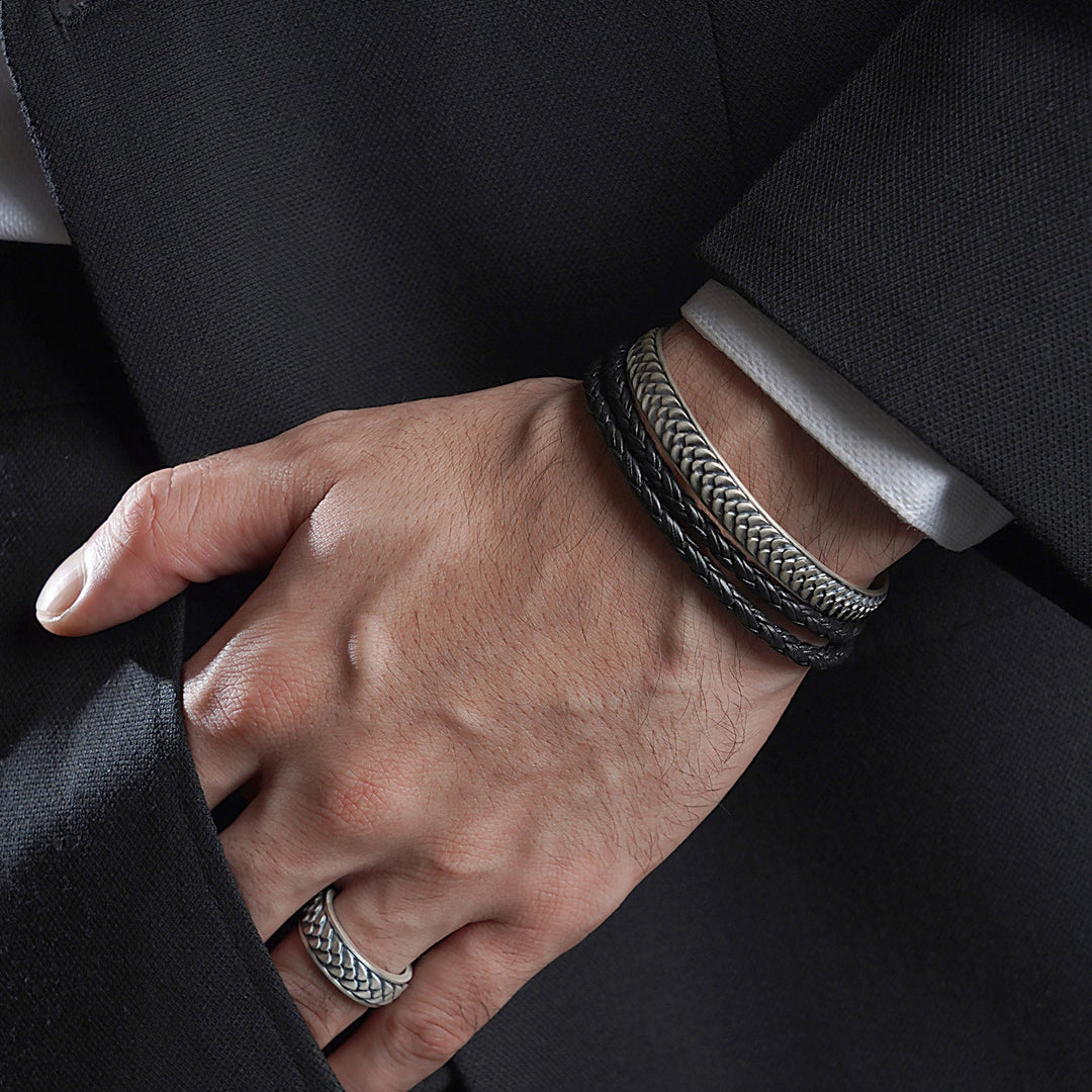 Draconique - Sterling Silver Men&