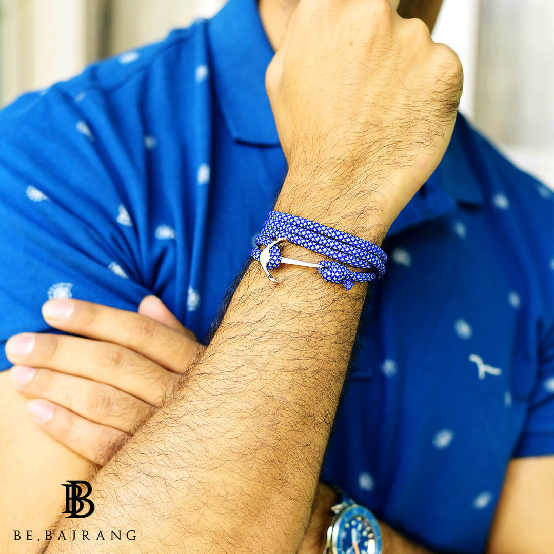 Anchor Nautical Rope Bracelet