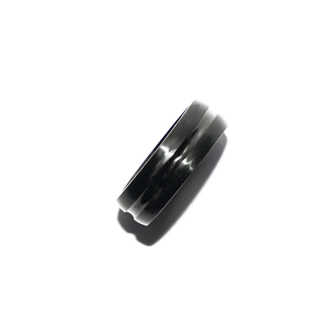 Matte Black Brushed Classic Men&