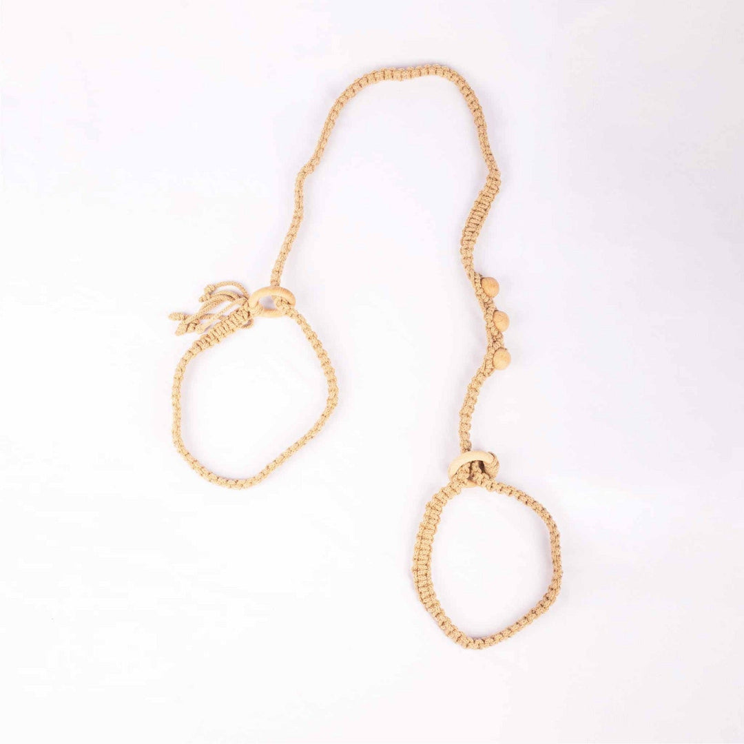 Dvaar Macrame Mat Carrier Straps