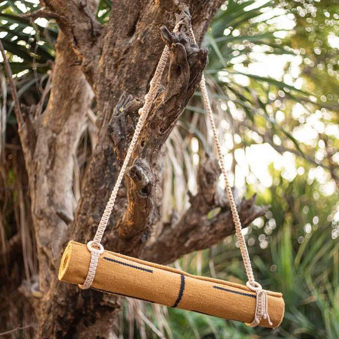 Dvaar Macrame Mat Carrier Straps