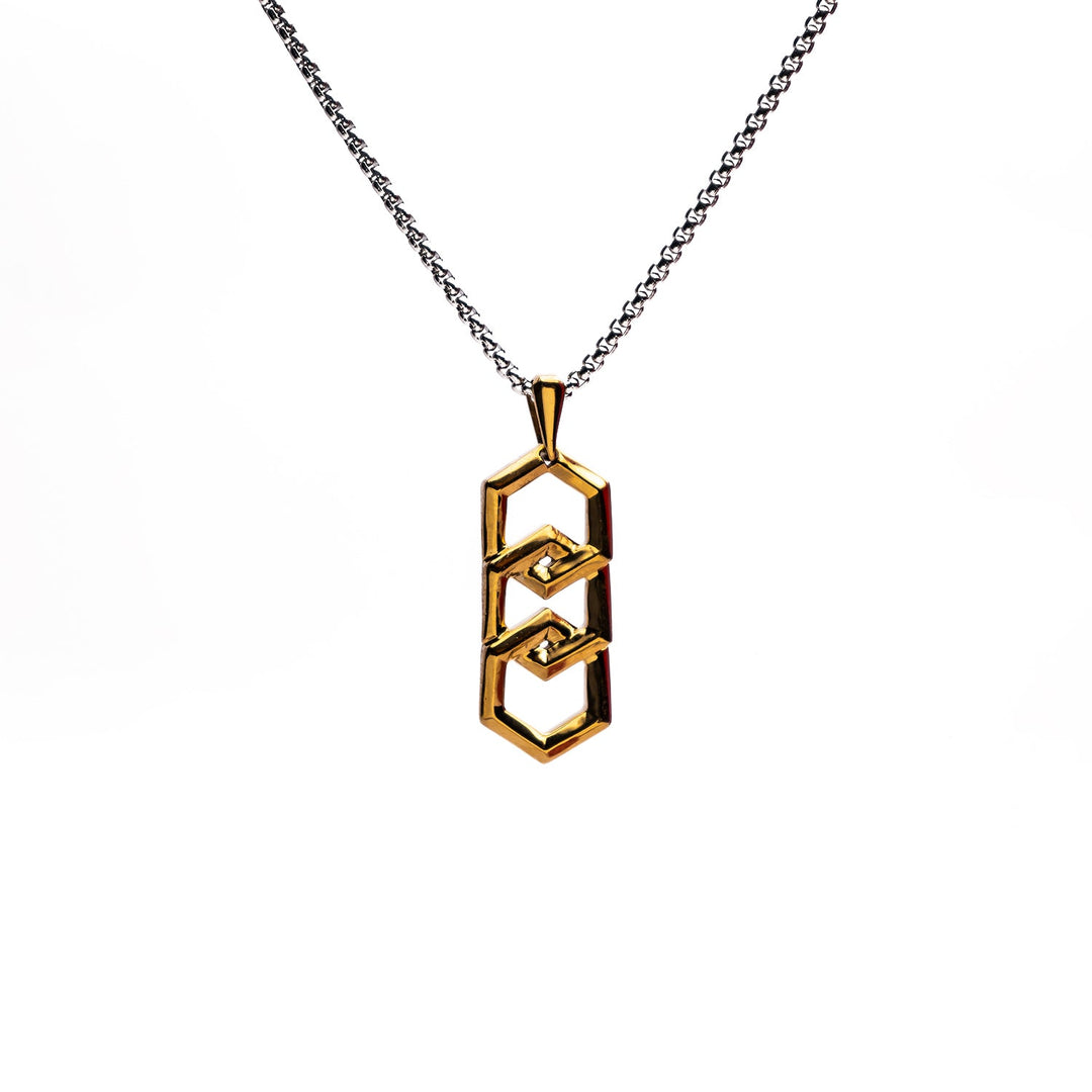 Hexa tag pendant