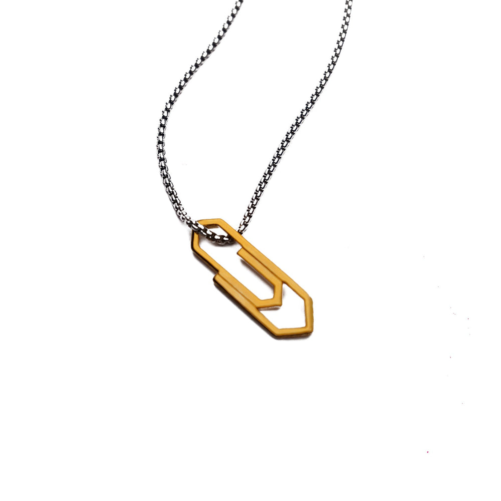 Paper Clip Pendant chain