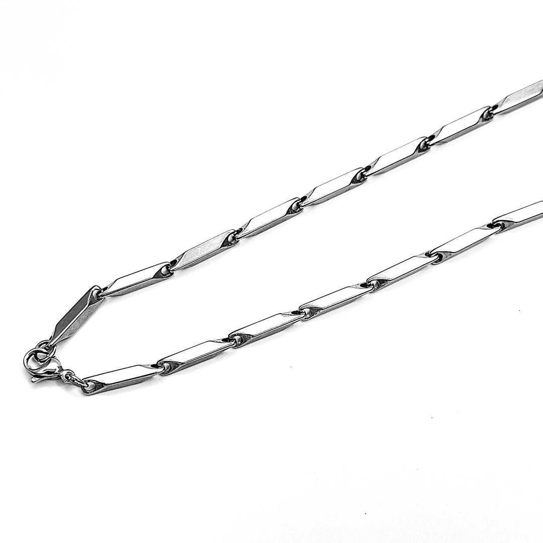 Italian bar chain in Silver finish