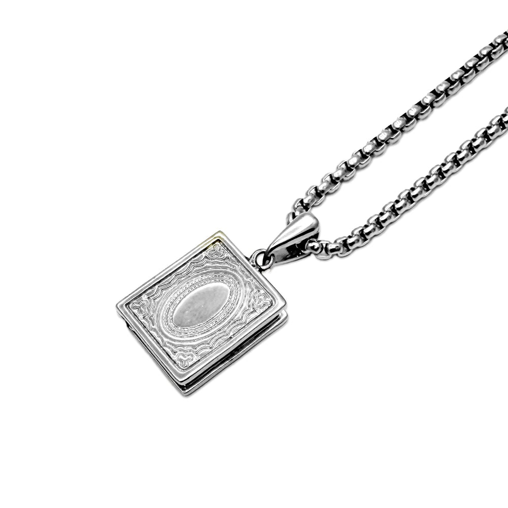 Secret Book Pendant chain