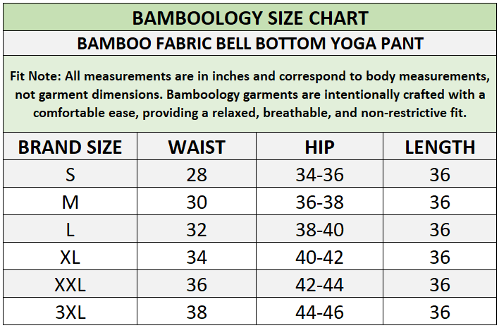 Women Bamboo Fabric Bell Bottom Yoga Pants | High Waist Bootcut Stretch Gym & Lounge Wear