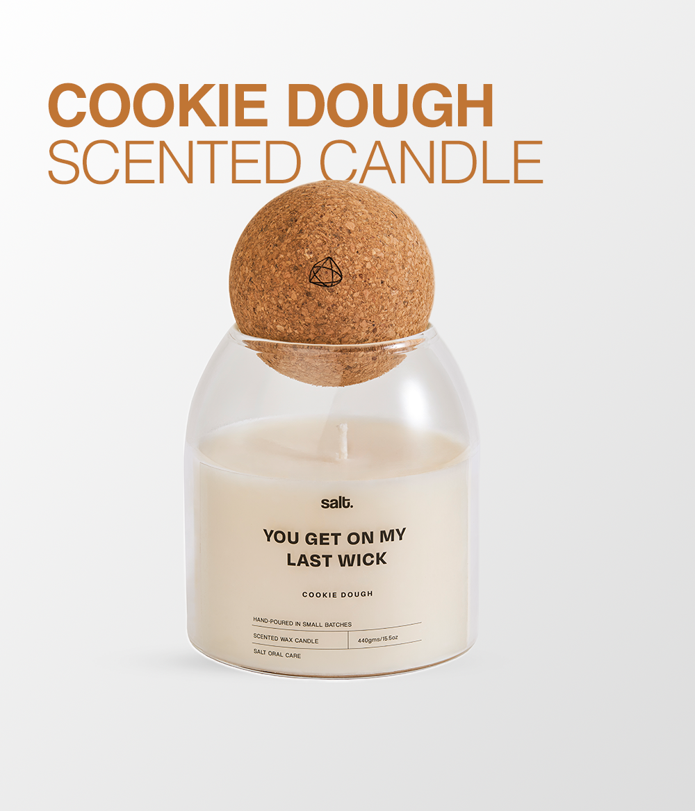 Salt Oral Care Sweet Surprise Cookie Dough Scented Candle
