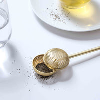 Lluvia Tea Brass Pump Tea Infuser