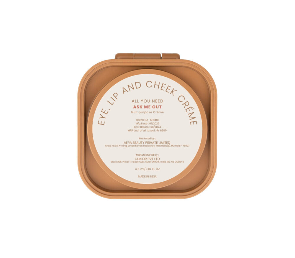 Aera Beauty “All You Need” Multipurpose Creme – Ask Me Out - 4.5ml