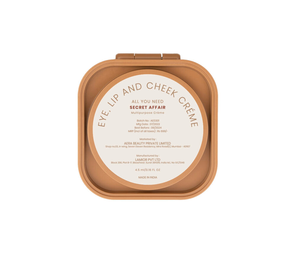 Aera Beauty “All You Need” Multipurpose Creme – Secret Affair - 4.5ml