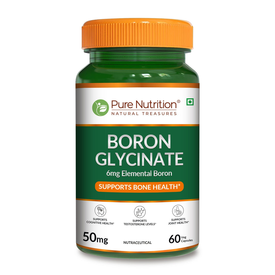 Boron Glycinate 6mg – Bone Strength, Hormone & Mineral Support