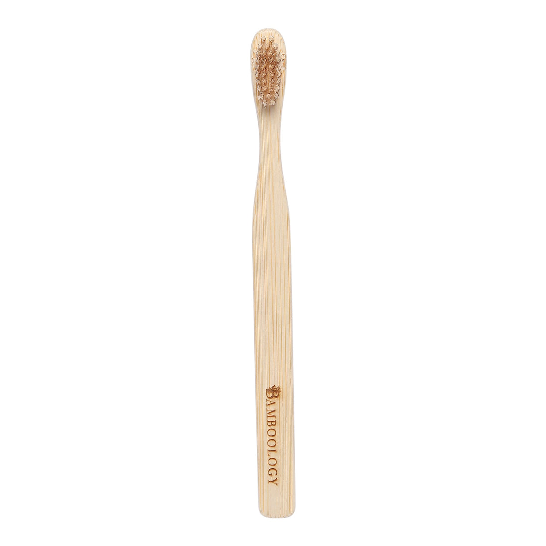 Bamboology Trends Bamboo Toothbrush With Plant Based Bristles | Pack of 4