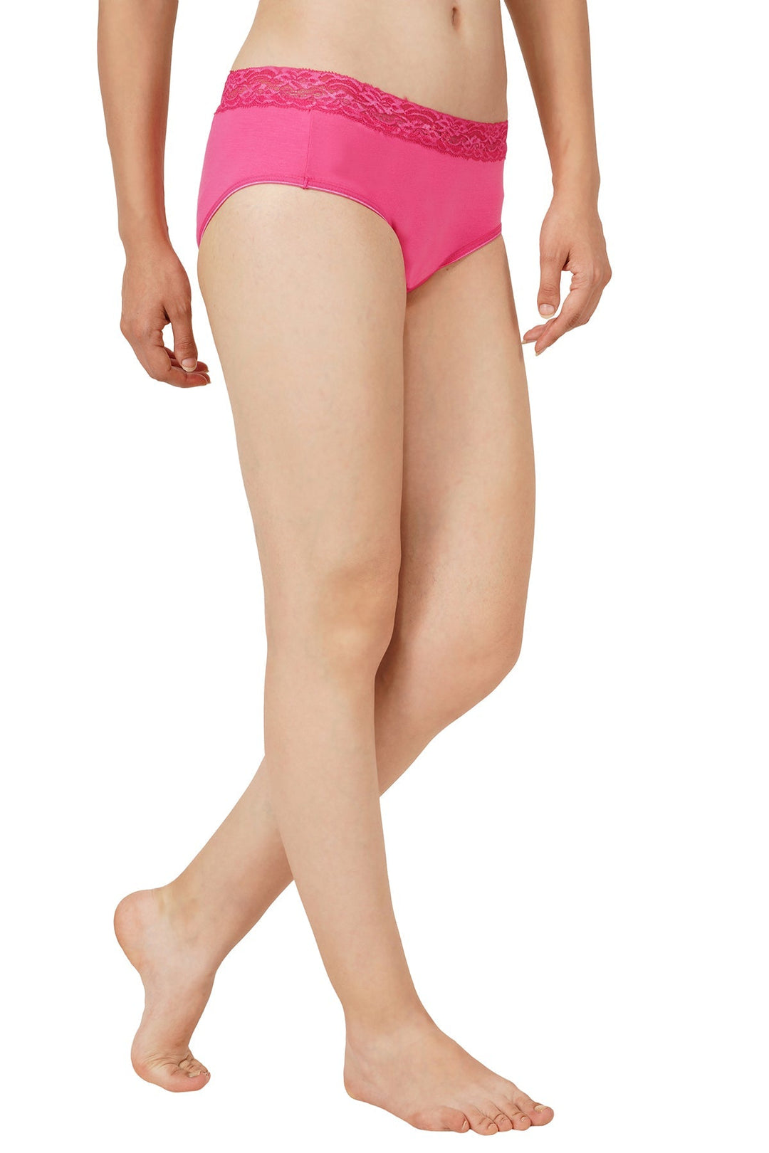 Bamboology Trends Bamboo Fabric Lace Panty Set | Pack of 3