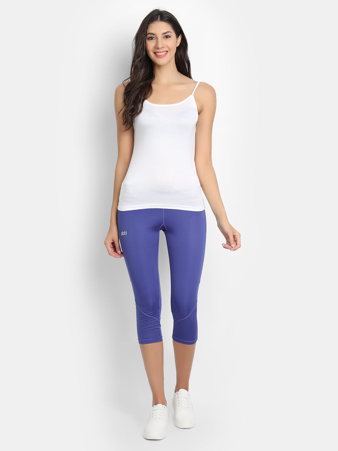 Bamboology Trends Bamboo Fabric White Strap Top | Camisole | Pack Of 1