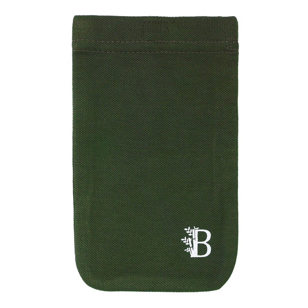 Bamboology Trends Bamboo Fabric Anti-bacterial Olive Mobile Cover