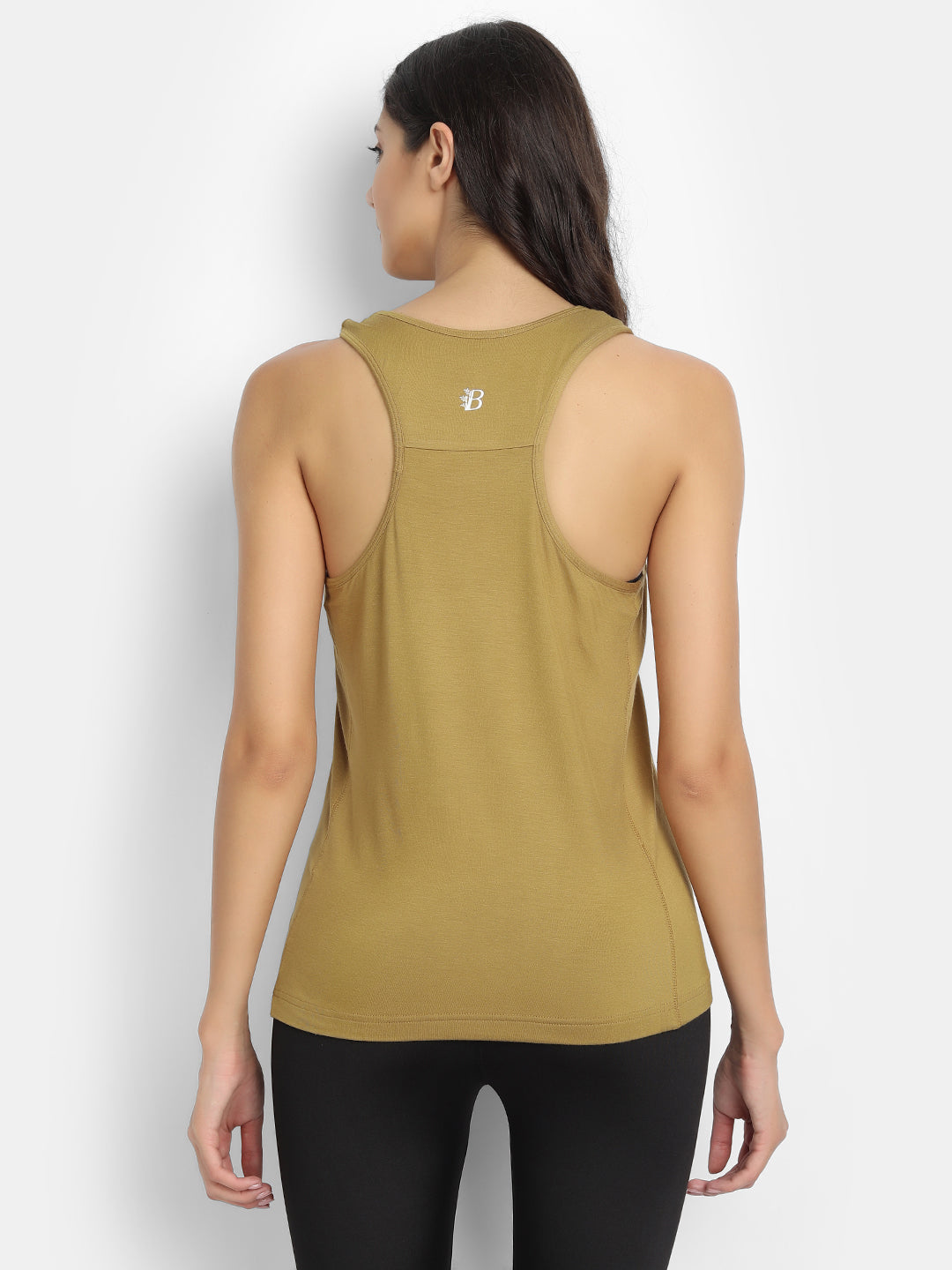 Bamboo Fabric Olive Runner Vest