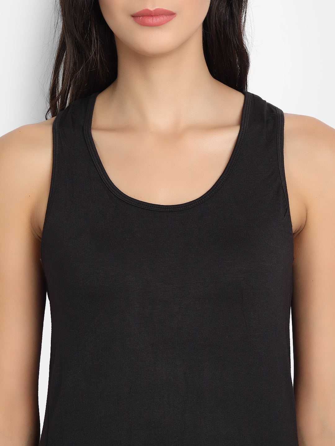 Bamboology Trends Bamboo Fabric Black Runner Vest