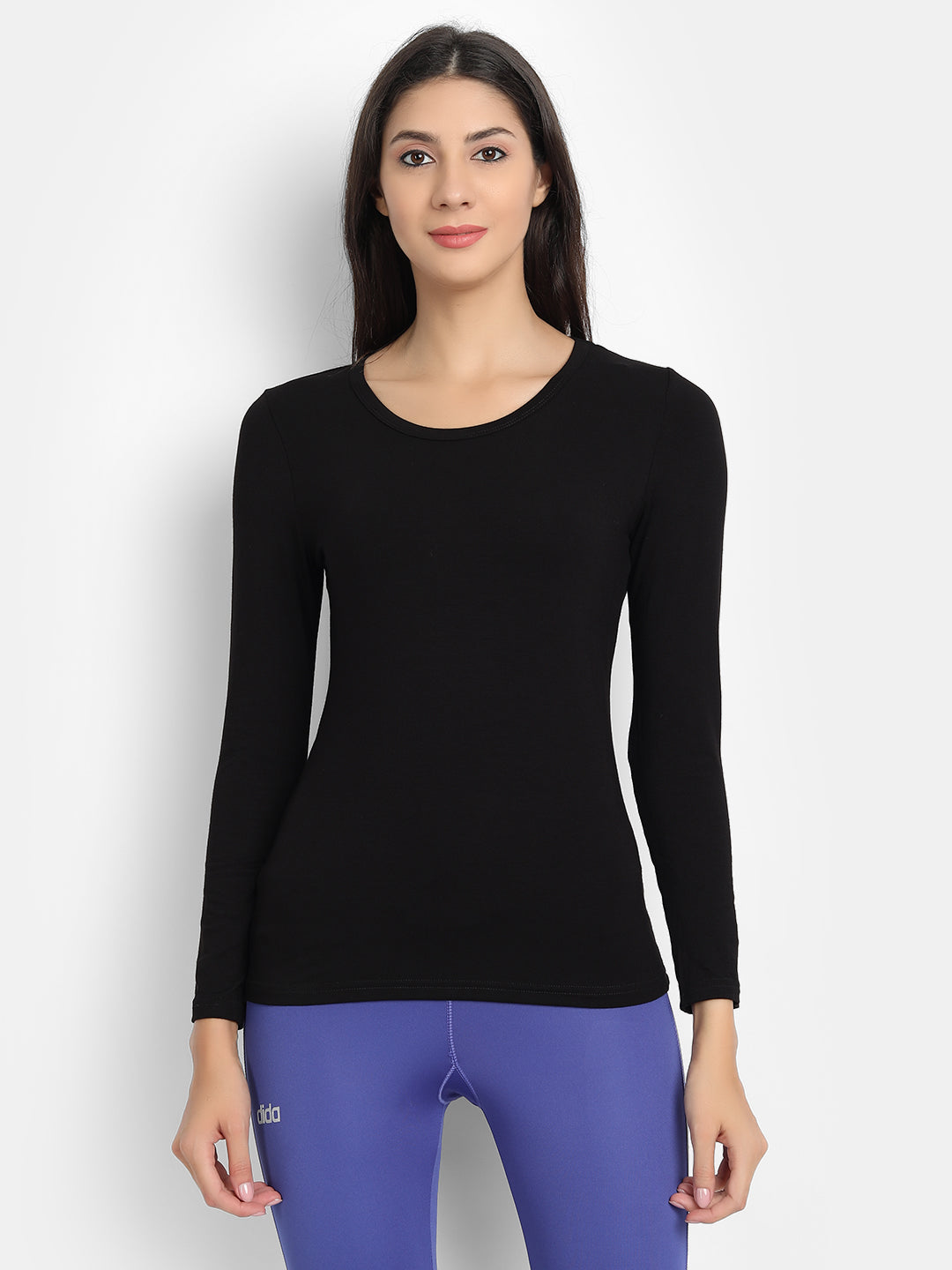 Bamboology Trends Bamboo Fabric Black Full Sleeves T-shirt