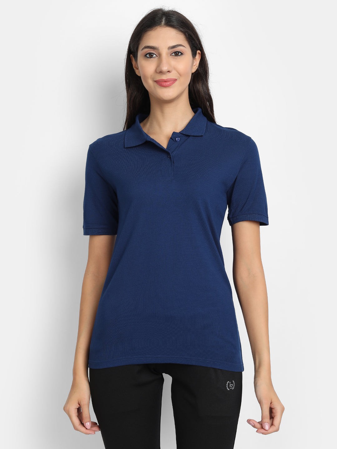 Bamboology Trends Bamboo Fabric Women's Polo T-Shirt | Blue