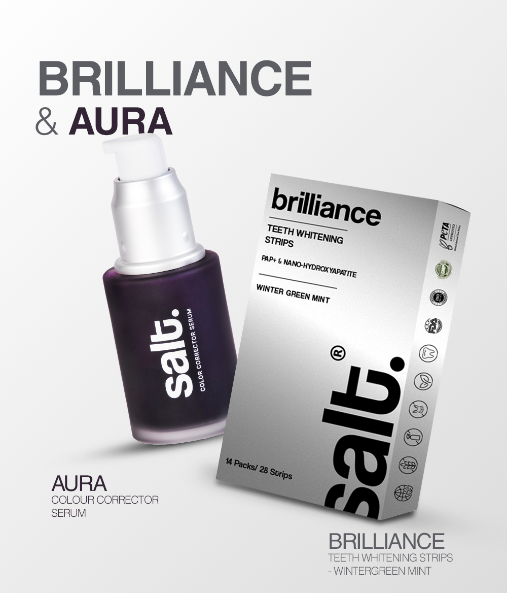 Salt Oral Care Whitening Strips + Aura