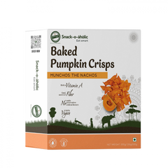 Snack-O-Aholic Baked Pumpkin Crisps Pack of 3